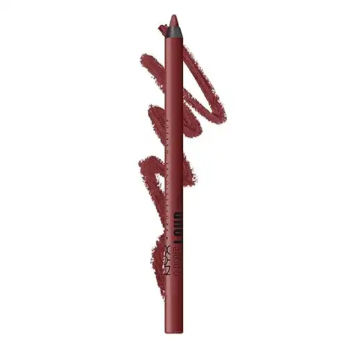 NYX PROFESSIONAL MAKEUP Line Loud Lip Liner, Longwear and Pigmented Lip Pencil with Jojoba Oil & Vitamin E - Too Blessed