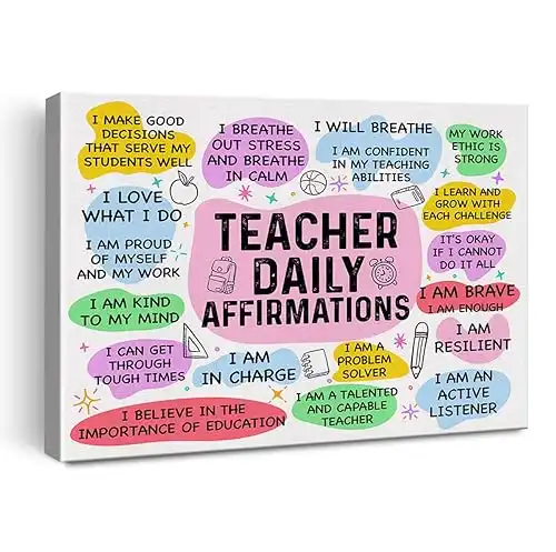 Inspirational Teacher Poster