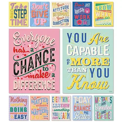 Motivational Growth Mindset Posters